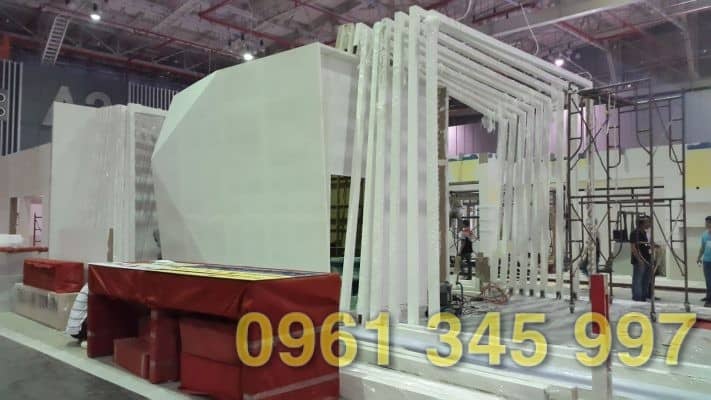 Gian hàng triển lãm tại hội chợ Vietbuild 2015 Gian hàng triển lãm tại hội chợ Vietbuild 2015