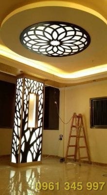 V&aacute;ch chạm lộng CNC 3D hiện đại