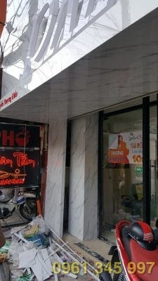 Thi công ốp Mặt dựng Alu Thi công ốp Mặt dựng Alu