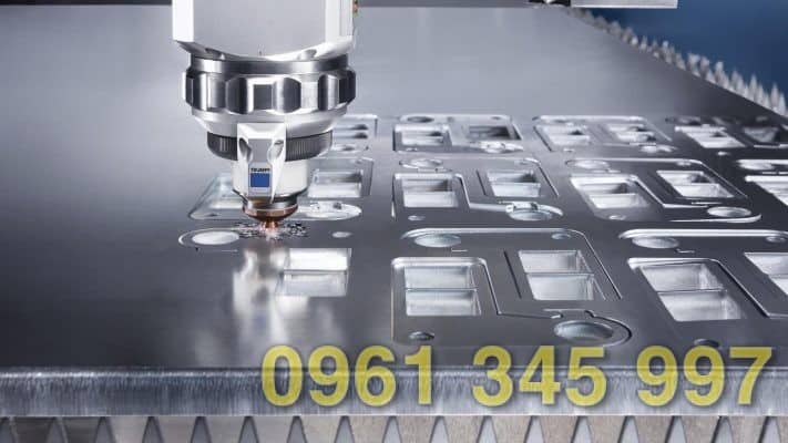 Gia công cắt kim loại inox bằng máy laser Fiber Gia công cắt kim loại inox bằng máy laser Fiber