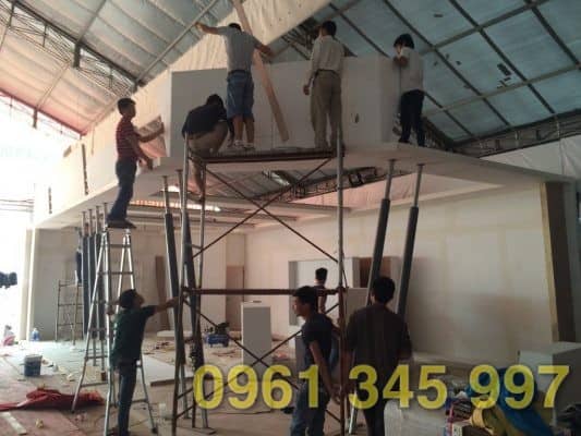 Gian hàng triển lãm tại hội chợ Vietbuild 2015 Gian hàng triển lãm tại hội chợ Vietbuild 2015