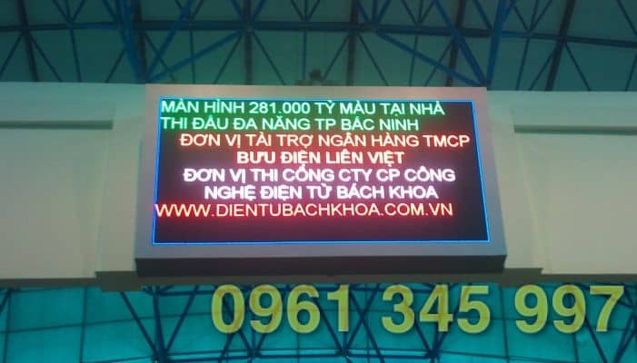 Thiết kế -thi c&ocirc;ng bảng đ&egrave;n led tại c&aacute;c địa điểm lớn