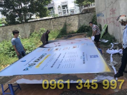 Biển quảng c&aacute;o bạt hiflex