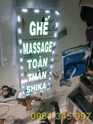 Bảng hiệu Mica - Chữ nổi - Đèn Led Bảng hiệu Mica - Chữ nổi - Đèn Led