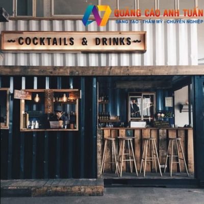 Làm Bảng Hiệu Giá Rẻ Cho Quán Cafe Hút Khách