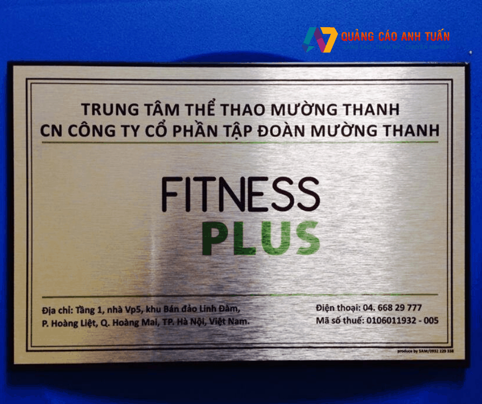 Inox ăn mòn – Giải pháp số 1 làm bảng hiệu sắc nét, sang trọng và bền bỉ
