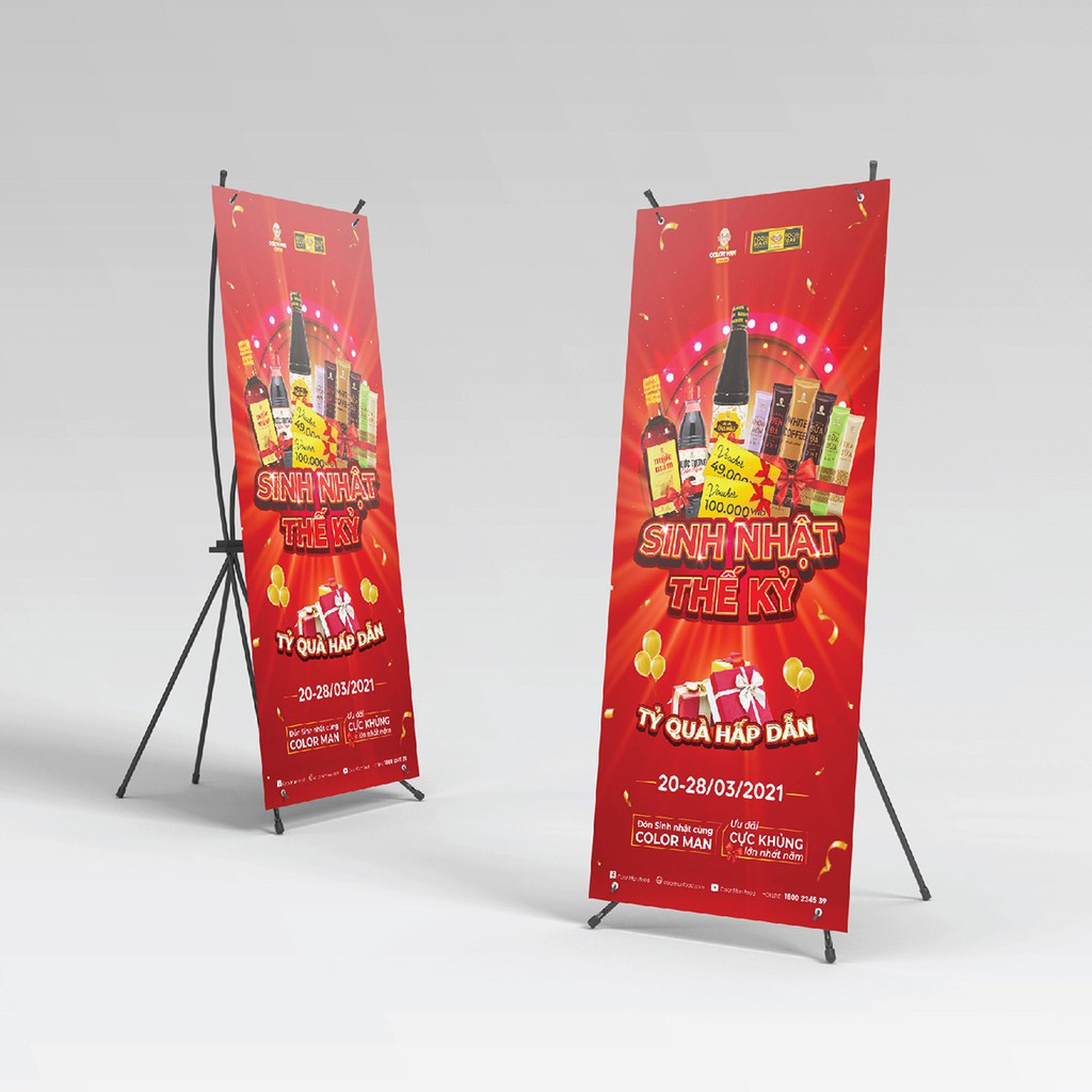 Thiết kế nội dung standee