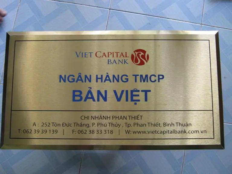 Top 100 bảng số nhà inox đẹp