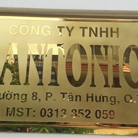 Đơn vị thi công làm bảng hiệu công ty inox giá rẻ & Chuyên nghiệp tại TpHCM