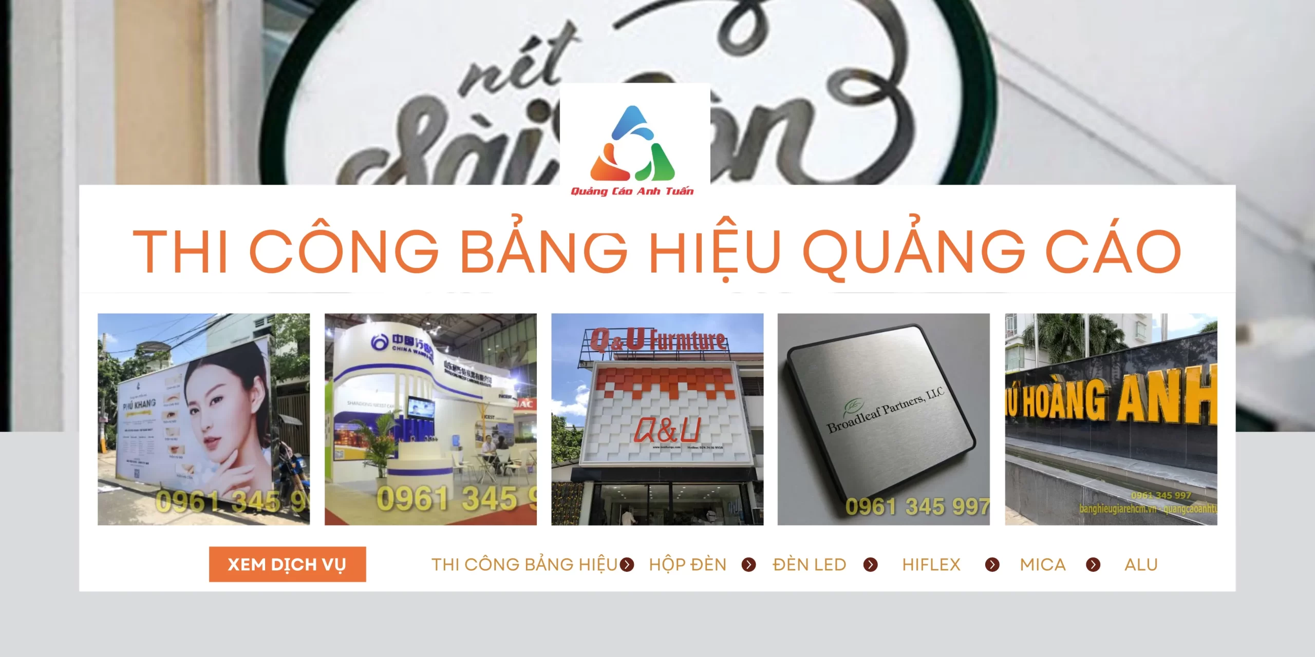 LÀM BẢNG HIỆU QUẢNG CÁO QUẬN 7 GIÁ RẺ